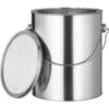 1 Gallon Metal Paint Can W/Ears, Bail And Lid, Unlined, 7.66" H -Wessco Shop 1 gallon metal paint can with ears bail and lid unlined 30ws1t 1