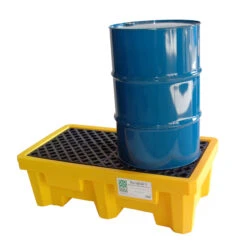 2-Drum Ultra-Spill Pallet P2 (With Drain) - UltraTech 1011