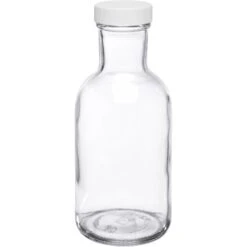 12 Oz. Clear Glass Stout Bottle, 38mm 38-405, 12/cs -Wessco Shop 12oz clear glass stout bottle 38mm 38 405 30wa41 6