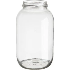 1/2 Gallon (64 Oz.) Glass Jar, 82mm 82-2040, 6/cs