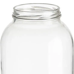 1/2 Gallon (64 Oz.) Glass Jar, 82mm 82-2040, 6/cs -Wessco Shop 1 2 gallon 64oz glass jar 82mm 82 2040 30wa67 2