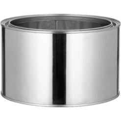 1/2 Gallon Short Metal Paint Can With Lid, Unlined -Wessco Shop 1 2 gallon short metal paint can with lid unlined 30w12a 2