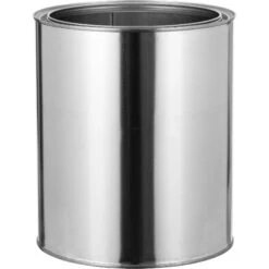 1 Gallon Metal Paint Can With Lid, Unlined, 7.688" H (Case Pack) -Wessco Shop 1 gallon metal paint can with lid unlined 30wc1u 2