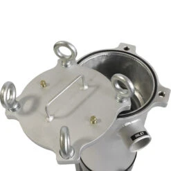 Size #2 (30" Basket Depth) Aluminum Filter Vessel, 2" NPT, Side Top Outlet -Wessco Shop 21b7a2 2