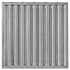 16" X 20" X 1" 430 Stainless Steel Washable Grease Filter -Wessco Shop 21bd20 1