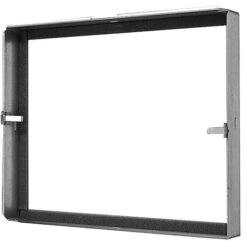 24" X 24" X 2-1/8" Galvanized Steel Air Filter Holding Frame W/Gasket And Clips