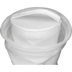 Size #2, 25 Micron - Polypropylene Felt Dual Flow Liquid Filter Bag, Plastic "P" Flange Ring, Welded (DFBPOG25P2FWE) -Wessco Shop 21wdg6 2