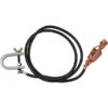 Wesco Deluxe Grounding Wire For Drums With C-clamp And Alligator Clip -Wessco Shop 26wgw0 1 6