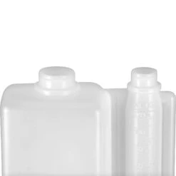 2 Liter Natural HDPE Plastic Bettix Twin Neck Bottle With 4 Oz. Dosage Chamber, 38mm & 28mm 12 2 Liter Natural HDPE Plastic Bettix Twin Neck Bottle With 4 Oz. Dosage Chamber, 38mm & 28mm -Wessco Shop 2 liter natural hdpe plastic bettix twin neck bottle with 4oz dosage chamber 38mm and 28mm 68wtn2 5