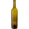 750 Ml Antique Green Bordeaux Wine Bottles, Punted Bottom, Taper, Cork, 12/cs (heavy) -Wessco Shop 30bat7 1