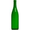 750 Ml Champagne Green California Hock Wine Bottles, Cork 12/cs -Wessco Shop 30bchg 1