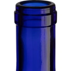 750 Ml Cobalt Blue California Hock Wine Bottles, Cork 12/cs -Wessco Shop 30bchu 3