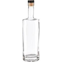 750 Ml Clear Glass St. Louis Liquor Bottle, Bar Top, 12/cs -Wessco Shop 30bstl 5