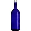 1.5 L Cobalt Blue Bordeaux Wine Bottles, Cork, 6/cs -Wessco Shop 30bucb 1