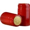 30 X 55mm Red Shiny PVC Capsules W/Tear Tab, 100/cs -Wessco Shop 30bz10 1