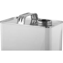 1 Gallon White F-Style Can With 1-3/4" Delta Opening -Wessco Shop 30w126 2 2