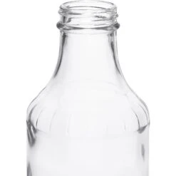 16 Oz. Clear Glass Decanter Bottle, 38mm 38-405, 12/cs -Wessco Shop 30wa49 3