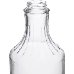 32 Oz. Clear Glass Decanter Bottle, 38mm 38-405, 12/cs -Wessco Shop 30wa57 3