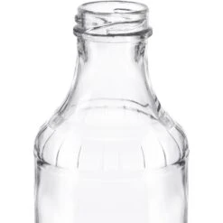 16 Oz. Clear Glass Decanter Bottle, 38mm 38-2000, 12/cs -Wessco Shop 30wa83 3