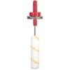 Red Plastic Handle Roller Applicator W/6" Nylon Stripe Roller -Wessco Shop 30wrla 1