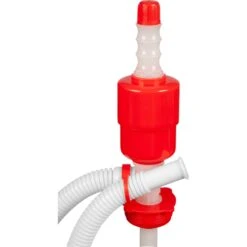 Red Drum Siphon Pump, HDPE/LDPE, 2" IPS Adaptor -Wessco Shop 30wt18 2