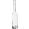 375 Ml Clear Glass Opera Wine Bottle, Mini Punt, Bar Top, 12/cs