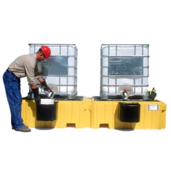 Ultra-Twin IBC Spill Pallet® (With Drain) - UltraTech 1144 -Wessco Shop 37bhs6 4