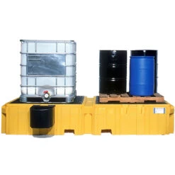 Ultra-Twin IBC Spill Pallet® (With Drain) - UltraTech 1144 -Wessco Shop 37bhs6 6
