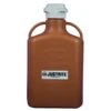 10 Liter Amber HDPE Plastic Laboratory Carboy W/ 83mm Cap