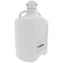 75 Liter White HDPE Plastic Laboratory Carboy W/120mm Cap