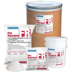 CHEMSORB® FR - Flammable Liquid Fire Retardant Spill Absorbent - 30 Gallon Drum -Wessco Shop 37wfa3 3