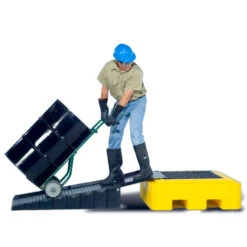 1-Drum Ultra-Spill Pallet P1 Plus (With Drain) - UltraTech 9607 -Wessco Shop 37wui1 3 1