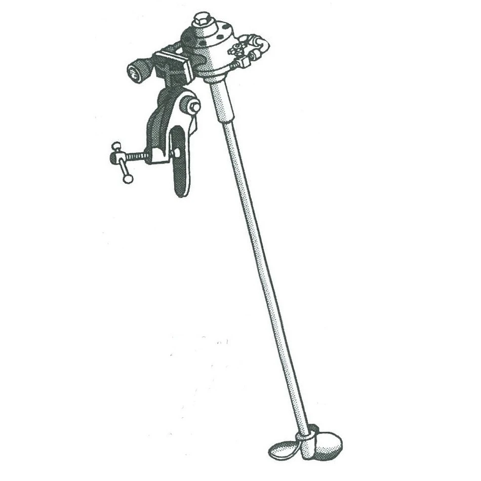 55 Gallon Drum Mixer, 1/6 HP TENV Direct Drive, Clamp Mount, 34" Shaft, 0-1750 RPM (Series 4) 3 55 Gallon Drum Mixer, 1/6 HP TENV Direct Drive, Clamp Mount, 34" Shaft, 0-1750 RPM (Series 4)