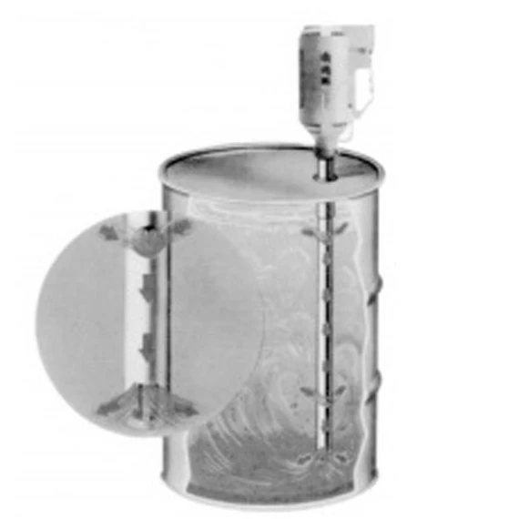55 Gallon Drum Tube Mixer W/40" 316 Stainless Steel Tube, 1/4 HP X-Proof Motor, 1000 Cps, 10 Gpm (TT Series) 3 55 Gallon Drum Tube Mixer W/40" 316 Stainless Steel Tube, 1/4 HP X-Proof Motor, 1000 Cps, 10 Gpm (TT Series)