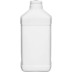 2.5 Gallon White HDPE Plastic F-Style Bottle, 63mm 63-445, 2x1 White Reshipper Box, UN4G/Y27.0/S -Wessco Shop 57wcsw 4