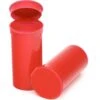 13 Dram Red Opaque Plastic Pop Top Container, 315/cs -Wessco Shop 68bv26 1