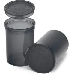 30 Dram Gray Plastic Pop Top Container, 150/cs