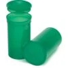 19 Dram Green Plastic Pop Top Container, 225/cs -Wessco Shop 68bv67 1