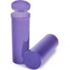 60 Dram Violet Plastic Pop Top Container, 75/cs
