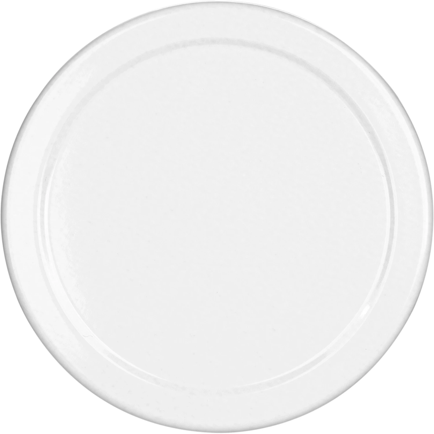 16 Oz. Clear Glass Mayo Jar W/ White Metal Lug Cap W/ Plastisol Liner, 70mm 70-2030 - Image 7