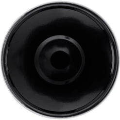 8 Oz. Straight Sided Glass Jar W/ Black Button Metal Cap W/ Plastisol Liner, 70mm 70G-450 -Wessco Shop 70mm 70g 450 black button metal cap with plastisol liner 30wg75 3 1