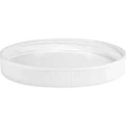 16 Oz. Clear Glass Straight Sided "Salsa" Jar W/ White Ribbed (Matte Top) Plastic Cap W/Foam Liner (3-ply), 83mm 83-400 -Wessco Shop 83mm 83 400 white ribbed matte top plastic cap with foam liner 3 ply 67w83w 2