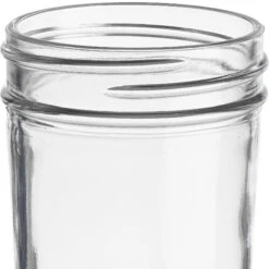 8 Oz. Clear Glass Jelly Jar, 70mm 70-450, 12/cs -Wessco Shop 8oz clear glass jelly jar 70mm 70 450 30wa22 3