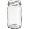 8 Oz. Clear Glass Mayo Jar, 58mm 58-2020, 12/cs -Wessco Shop 8oz clear glass mayo jar 58mm 58 2020 30wa20 1