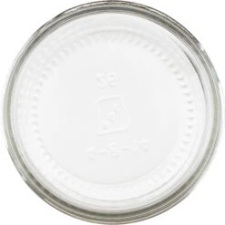 8 Oz. Straight Sided Glass Jar W/ Black Button Metal Cap W/ Plastisol Liner, 70mm 70G-450 -Wessco Shop 8oz straight sided glass jar 70mm 70 450 99g629 3 1