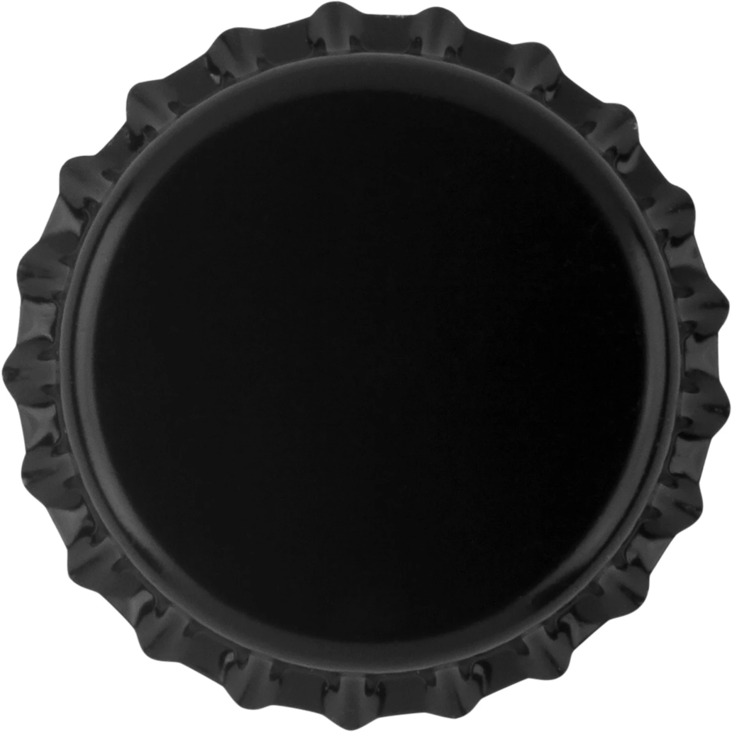 Black Beer Bottle Caps, Oxygen Absorbing, 26 Mm Pry-Off Crown, 10,000/cs 4 Black Beer Bottle Caps, Oxygen Absorbing, 26 Mm Pry-Off Crown, 10,000/cs - Image 2