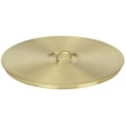 8" Brass Sieve Cover With Lifting Ring