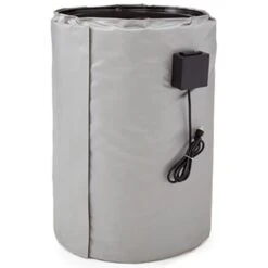 55 Gallon BriskHeat® Drum Heater For Steel Drums, Adj. Thermostat, 50°-450° F, 120v, 1600w