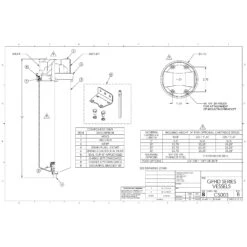 30" Type 316 SS Single Cartridge Filter Housing (Configurable) -Wessco Shop gfhd single cartridge 1 1 1