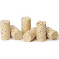 Grade 3 "Super" Natural Wine Corks, Plain, 45 X 24 Mm (Higher Grade), 1,000/bag -Wessco Shop grade 3 super natural wine corks plain 45 x 24 mm higher grade 30bc42 3